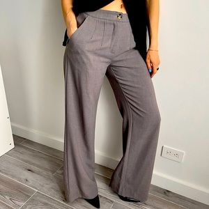 cortefiel gray office pants from France, size 36, 26